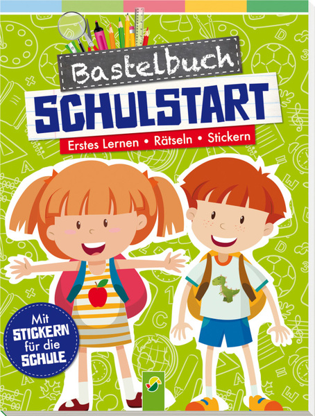 Cover des Buches „Bastelbuch Schulstart“