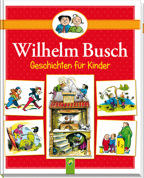 Cover des Buches „Wilhelm Busch Geschichten für Kinder“