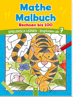 Cover des Buches „Mathe Malbuch - Rechnen bis 100“