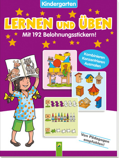 Cover des Buches „Lernen und Üben - Kindergarten (lila)“