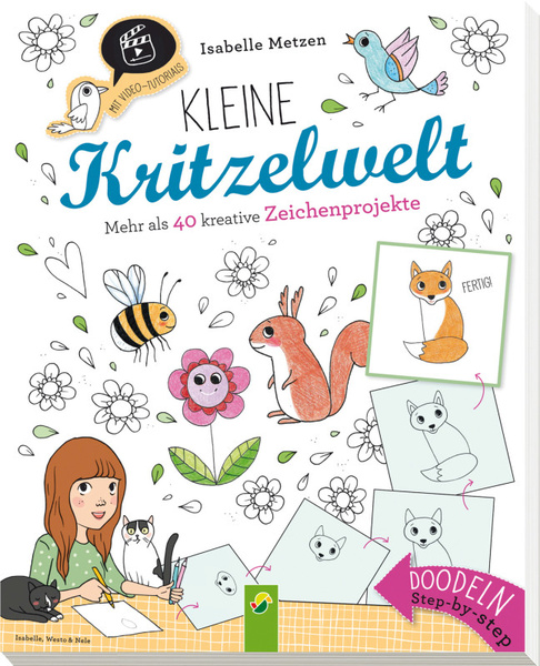 Cover des Buches „Kleine Kritzelwelt“
